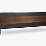 18Hundert Sideboard Nussbaum massiv | Unikat 453