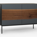 18Hundert Sideboard Nussbaum massiv | Unikat 223