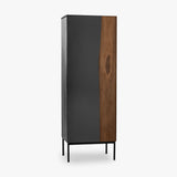 18Hundert Highboard Nussbaum massiv | Unikat 235
