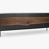 18Hundert Sideboard Nussbaum massiv | Unikat 350
