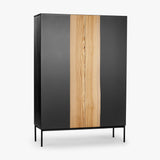 18Hundert Highboard Esche massiv | Unikat 395