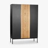 18Hundert Highboard Esche massiv | Unikat 396