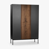 18Hundert Highboard Nussbaum massiv | Unikat 400