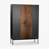 18Hundert Highboard Nussbaum massiv | Unikat 403