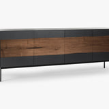 18Hundert Sideboard Nussbaum massiv | Unikat 475