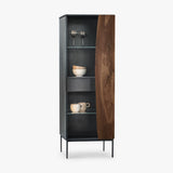 18Hundert Highboard Nussbaum massiv | Unikat 533