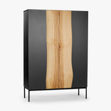 18Hundert Highboard Esche massiv | Unikat 544