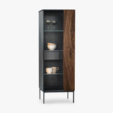 18Hundert Highboard Nussbaum massiv | Unikat 559