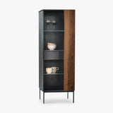 18Hundert Highboard Nussbaum massiv | Unikat 562