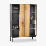 18Hundert Highboard Esche massiv | Unikat 563