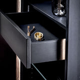 18Hundert Highboard Nussbaum massiv | Unikat 562