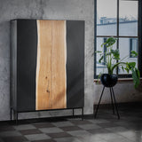 18Hundert Highboard Eiche massiv | Unikat 398